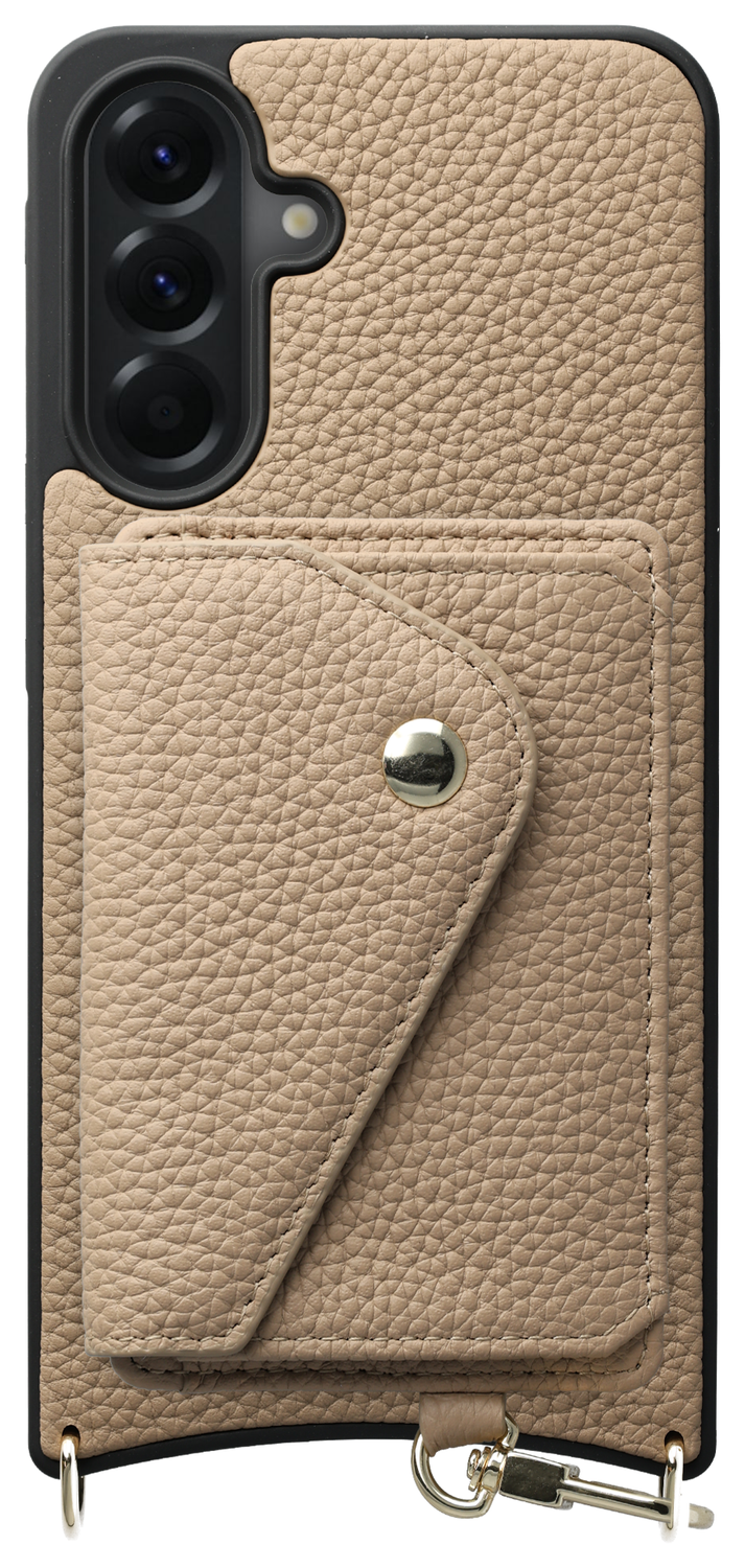 AVY Samsung Galaxy A56 - Classic Kit - Leather Beige afbeelding 1