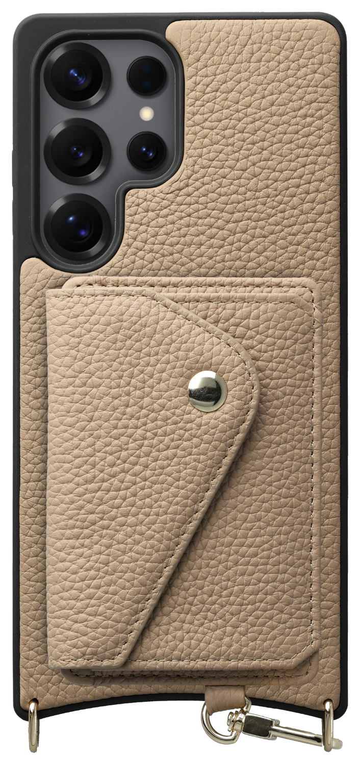 AVY Samsung Galaxy S25 Ultra - Classic Kit - Leather Beige afbeelding 1