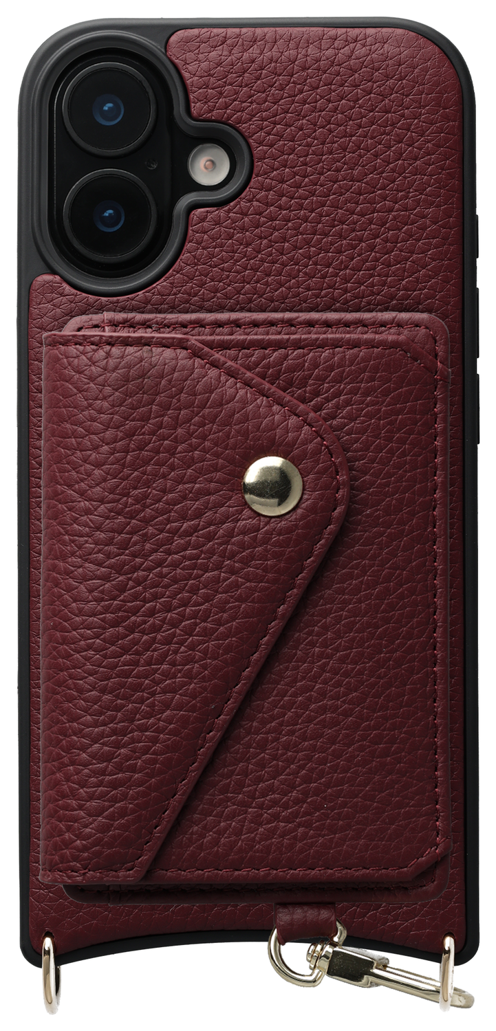 AVY Apple iPhone 17 - Classic Kit - Leather Burgundy afbeelding 1