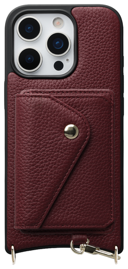 AVY Apple iPhone 16 Pro Max - Classic Kit - Leather Burgundy afbeelding 1
