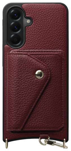 AVY Samsung Galaxy A56 - Classic Kit - Leather Burgundy afbeelding 1