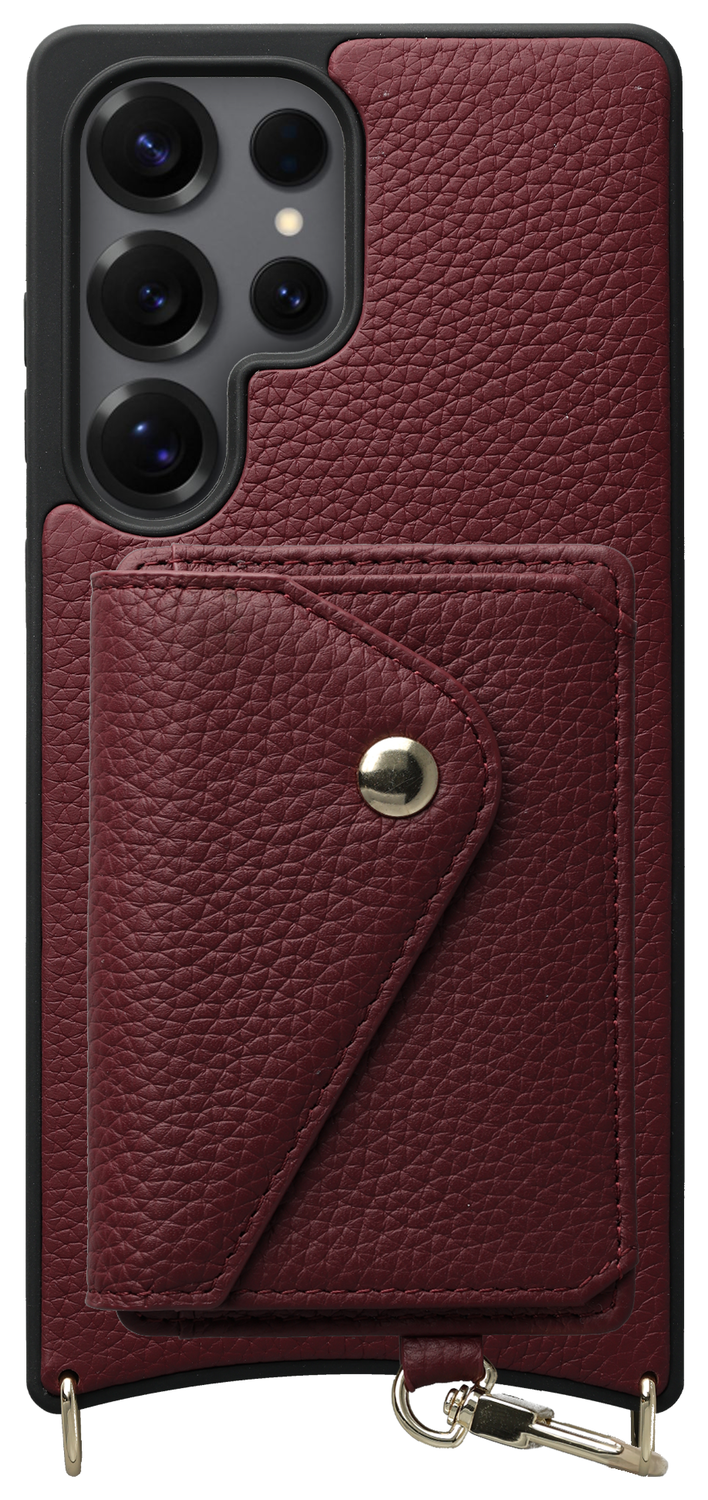AVY Samsung Galaxy S25 Ultra - Classic Kit - Leather Burgundy afbeelding 1