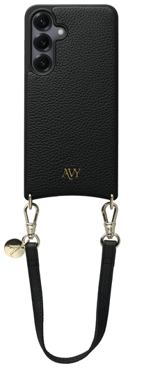 AVY Samsung Galaxy S25 / S24 - Essential Kit - Zwart - Short Leather afbeelding 1