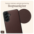 AVY Samsung Galaxy A56 - Essential Kit - Chocolate - Short Leather afbeelding 5