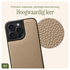 AVY Apple iPhone 15 Pro Max - Essential Kit - Beige - Short Leather afbeelding 5