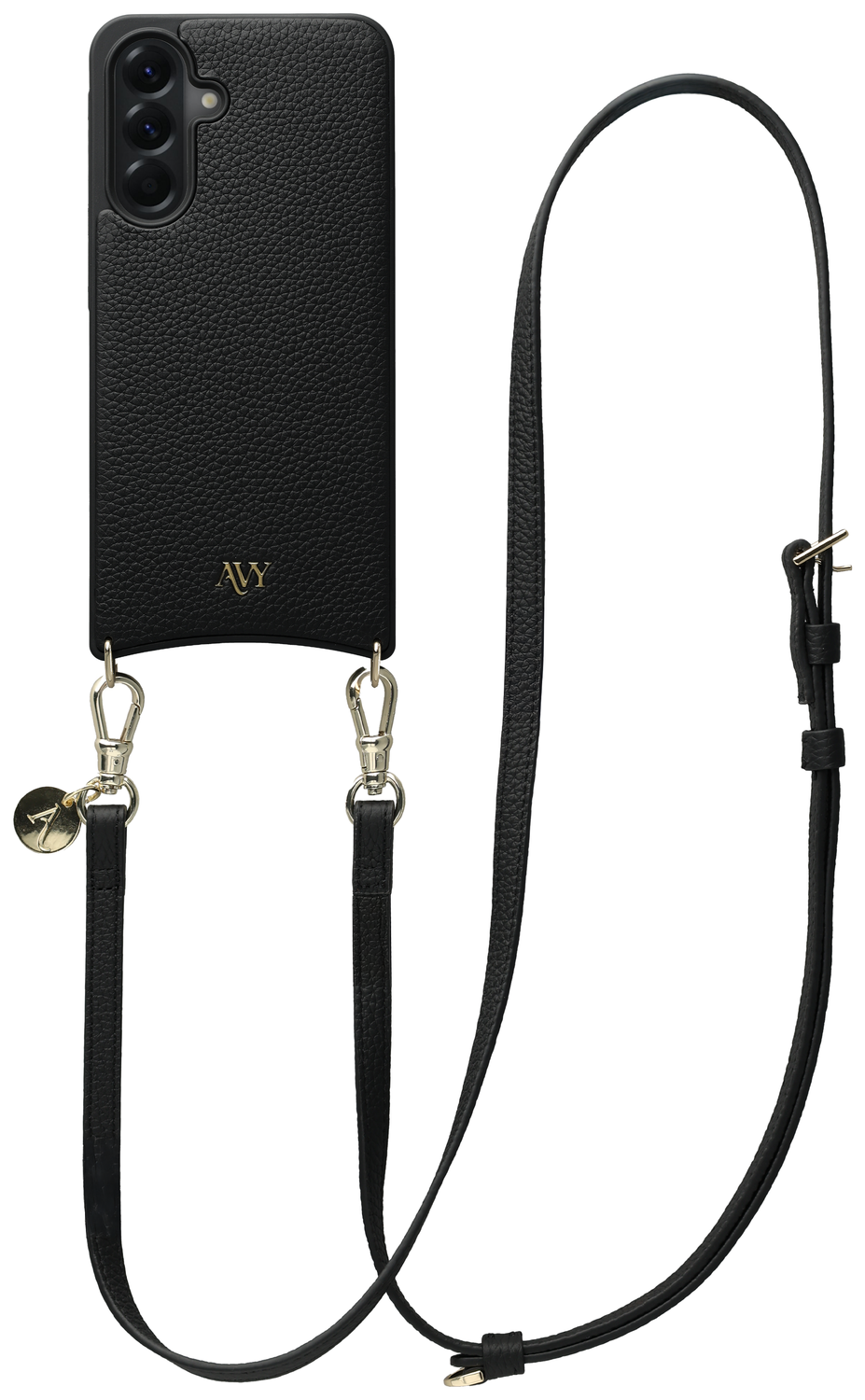 AVY Samsung Galaxy A56 - Essential Kit - Zwart - Long Leather afbeelding 1