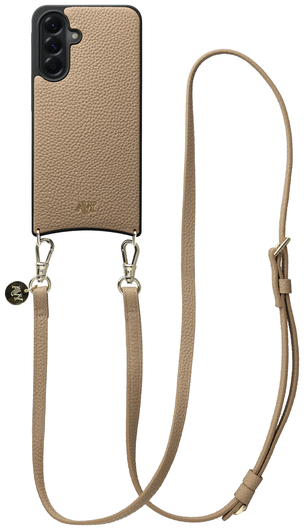AVY Samsung Galaxy A56 - Essential Kit - Beige - Long Leather afbeelding 1
