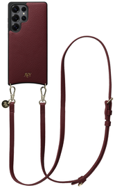 AVY Samsung Galaxy S25 Ultra - Essential Kit - Burgundy - Long Leather