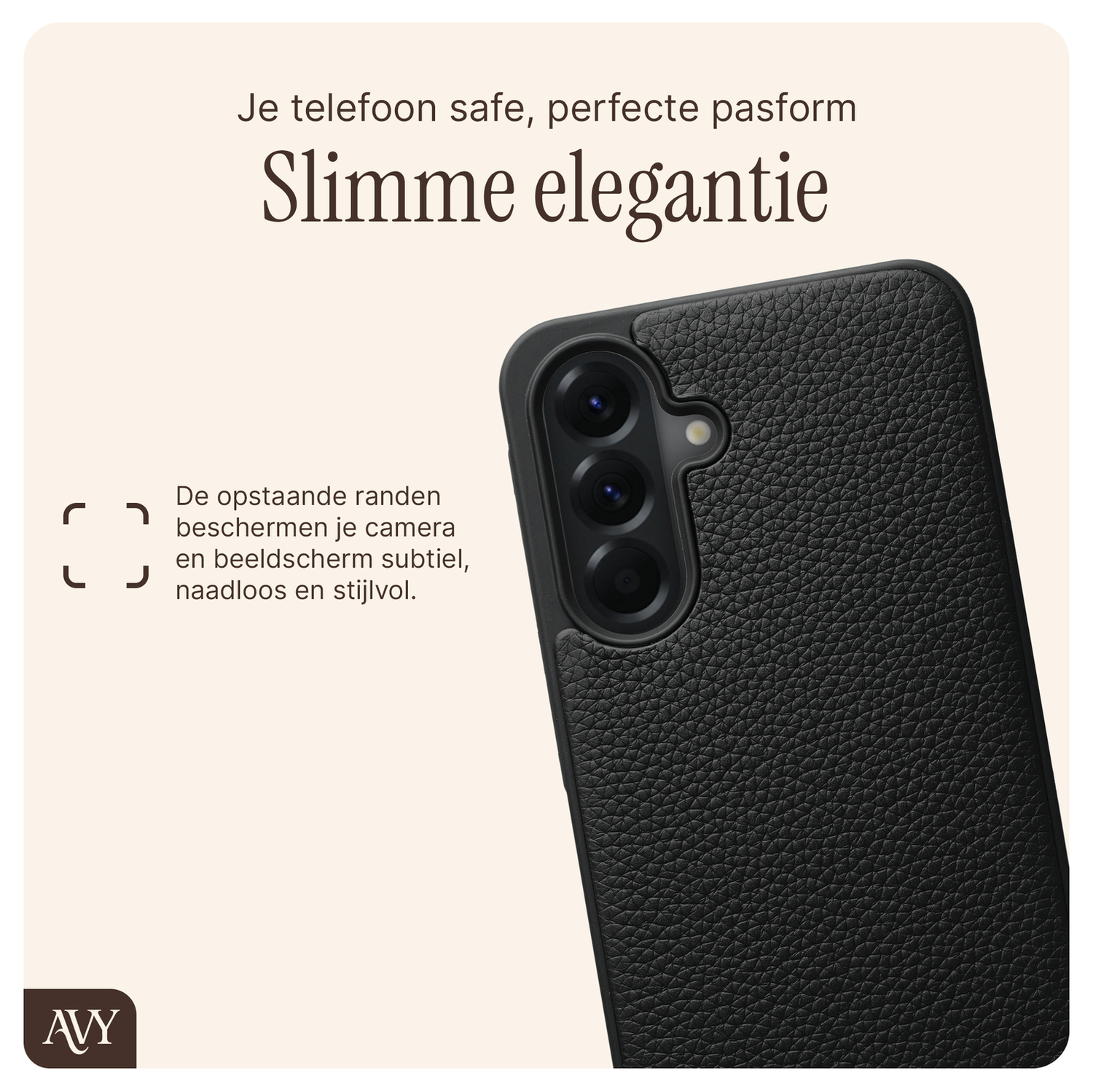 AVY Samsung Galaxy A56 - Essential Kit - Zwart - Aurum Lien afbeelding 2