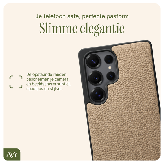 AVY Samsung Galaxy S25 Ultra - Essential Kit - Beige - Aurum Lien afbeelding 6