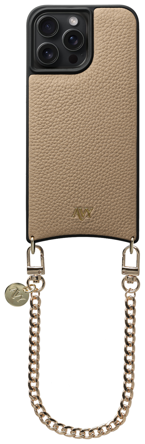 AVY Apple iPhone 15 Pro Max - Essential Kit - Beige - Aurum Lien afbeelding 1