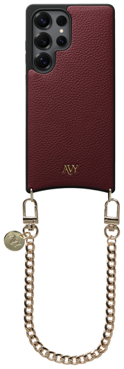 AVY Samsung Galaxy S25 Ultra - Essential Kit - Burgundy - Aurum Lien afbeelding 1