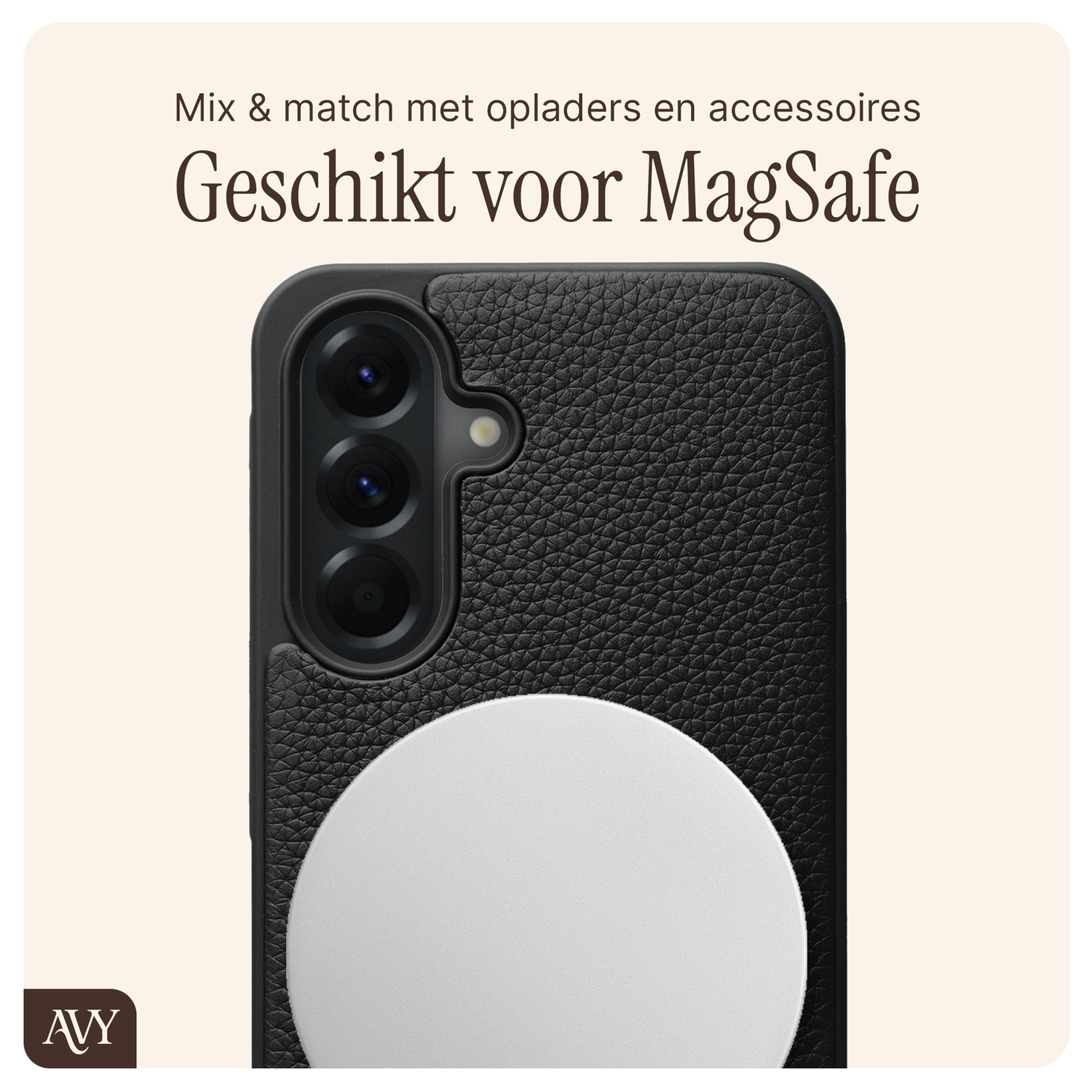 AVY Samsung Galaxy A56 - Essential Kit - Zwart - Silver Spark afbeelding 7