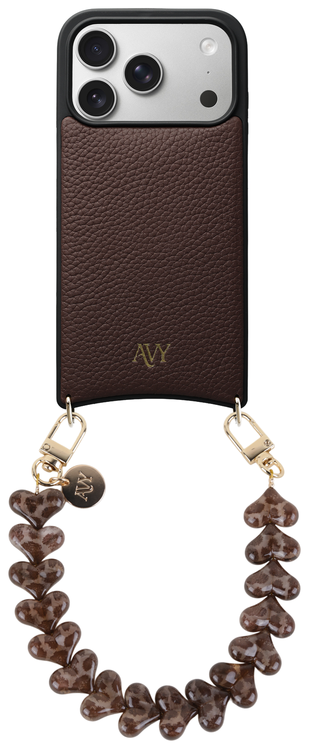 AVY Apple iPhone 17 Pro - Essential Kit - Chocolate - Cupid Leopard afbeelding 1