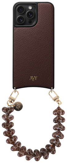 AVY Apple iPhone 14 Pro Max - Essential Kit - Chocolate - Cupid Leopard afbeelding 1