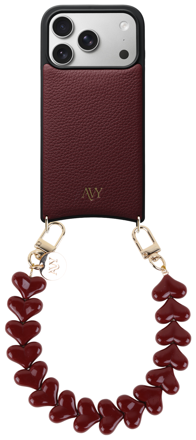 AVY Apple iPhone 17 Pro - Essential Kit - Burgundy - Cupid Burgundy afbeelding 1