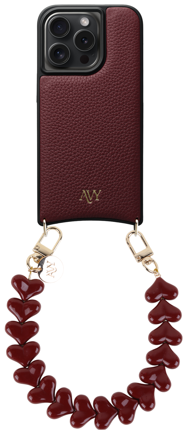 AVY Apple iPhone 14 Pro - Essential Kit - Burgundy - Cupid Burgundy afbeelding 1