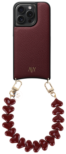 AVY Apple iPhone 14 Pro - Essential Kit - Burgundy - Cupid Burgundy afbeelding 1
