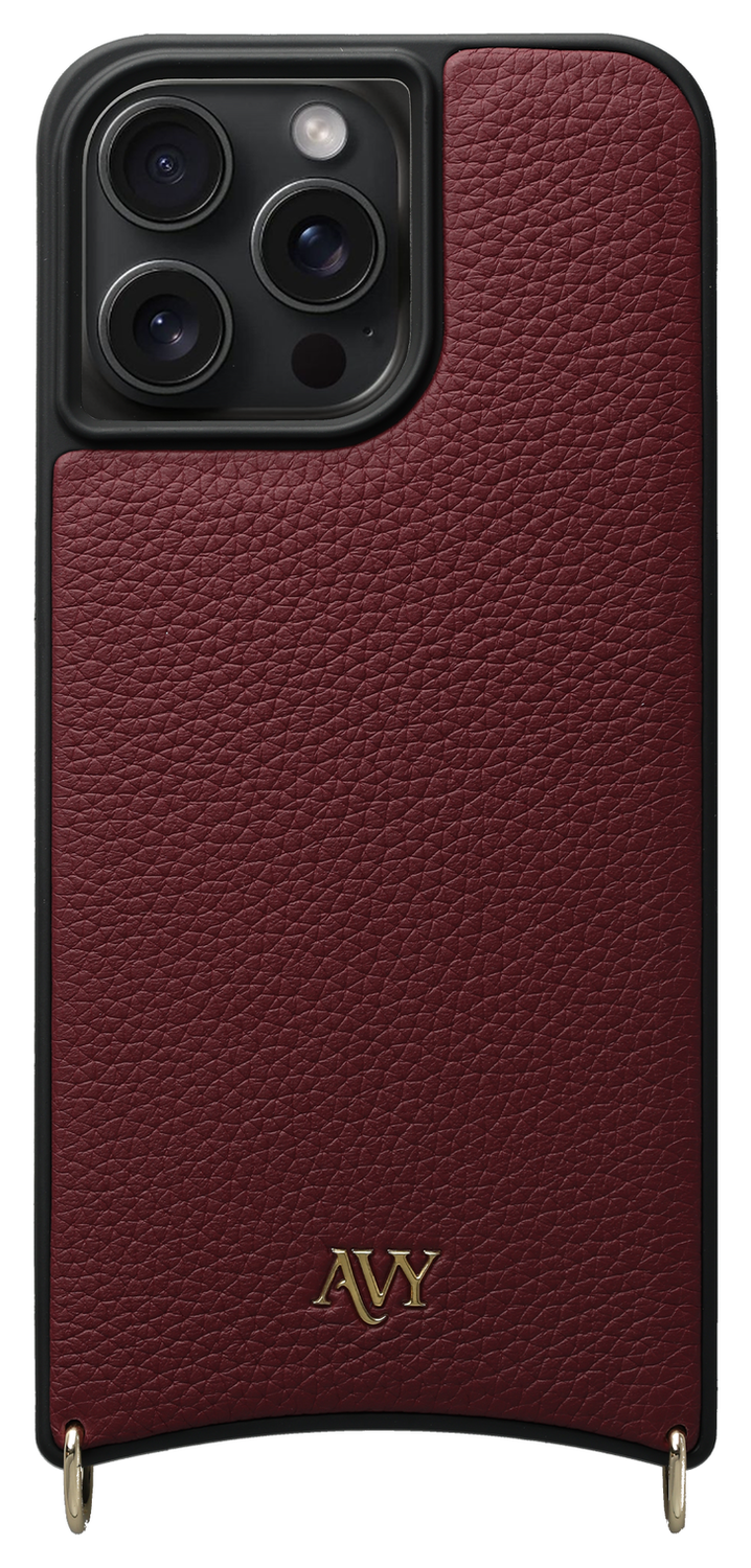 AVY Apple iPhone 15 Pro Max - Essential Kit - Burgundy - Cupid Burgundy afbeelding 9