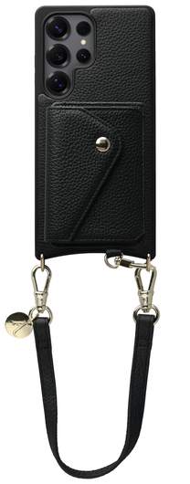 AVY Samsung Galaxy S25 Ultra - Styled Kit - Zwart - Short Leather afbeelding 1