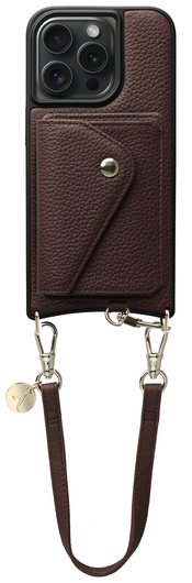 AVY Apple iPhone 15 Pro Max - Styled Kit - Chocolate - Short Leather afbeelding 1