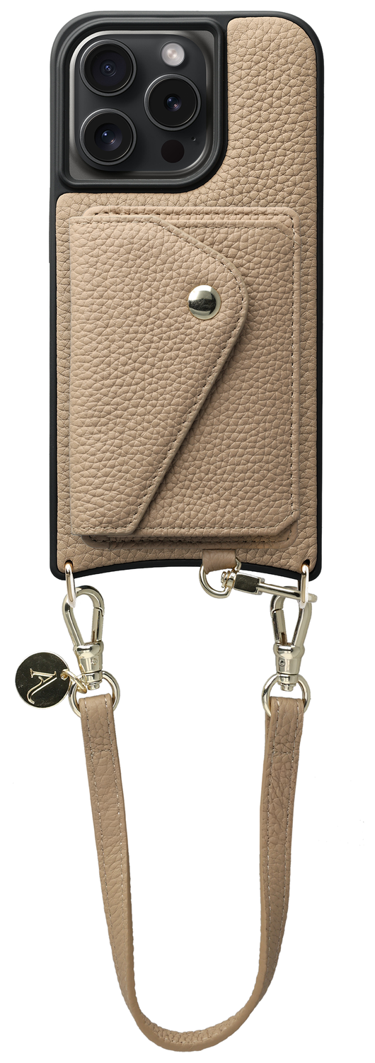 AVY Apple iPhone 14 Pro Max - Styled Kit - Beige - Short Leather afbeelding 1