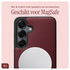AVY Samsung Galaxy S25 / S24 - Styled Kit - Burgundy - Short Leather afbeelding 7