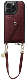 AVY Apple iPhone 15 Pro Max - Styled Kit - Burgundy - Short Leather