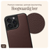 AVY Apple iPhone 15 Pro Max - Styled Kit - Chocolate - Long Leather afbeelding 5