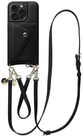 AVY Apple iPhone 15 Pro Max - Styled Kit - Zwart - Leather Set afbeelding 1