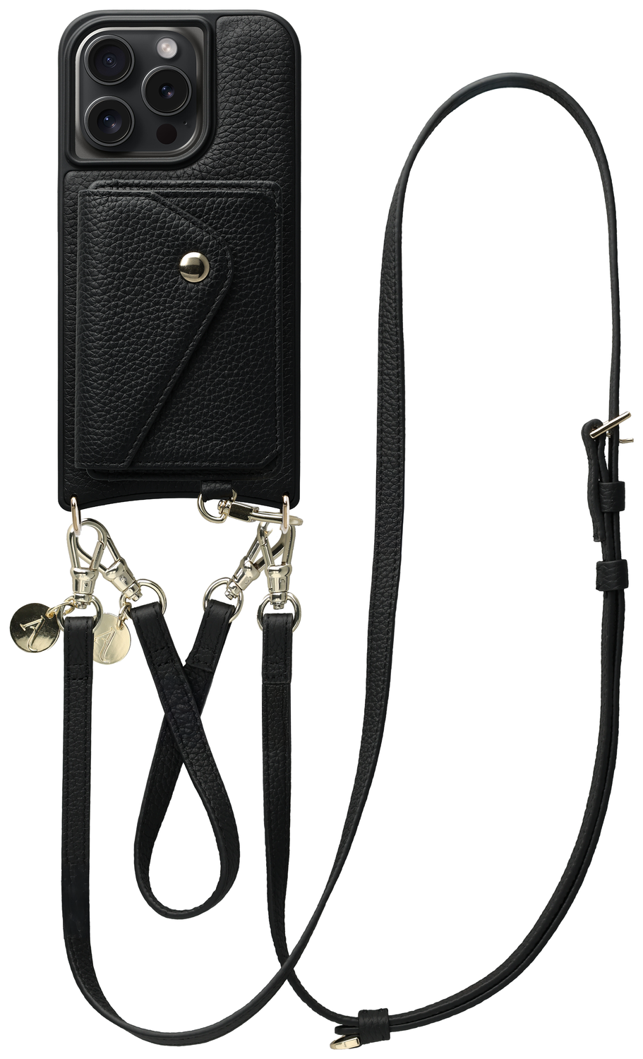 AVY Apple iPhone 14 Pro Max - Styled Kit - Zwart - Leather Set afbeelding 1