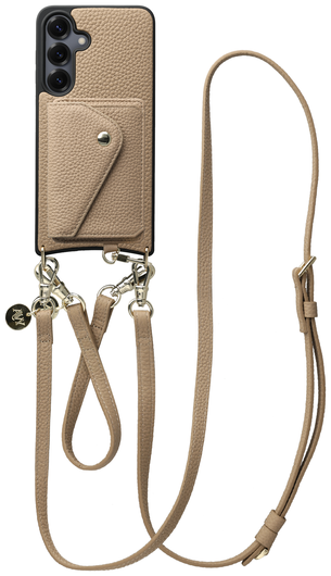 AVY Samsung Galaxy S25 / S24 - Styled Kit - Beige - Leather Set afbeelding 1