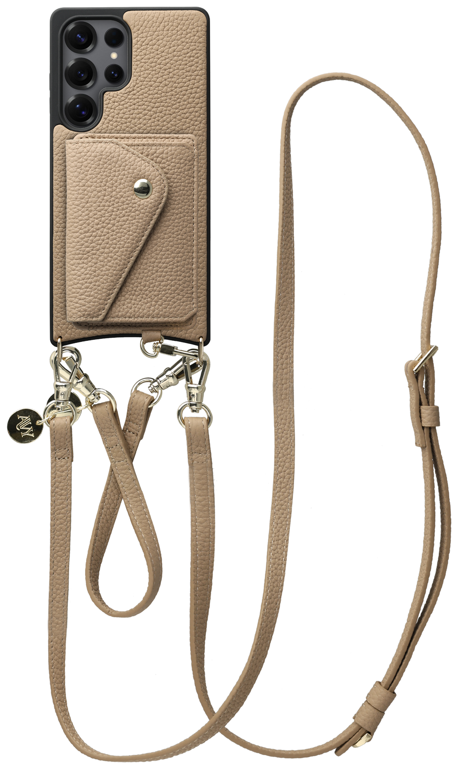 AVY Samsung Galaxy S25 Ultra - Styled Kit - Beige - Leather Set afbeelding 1