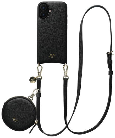 AVY Apple iPhone 17 - Luxury Kit - Zwart - Long Leather afbeelding 1