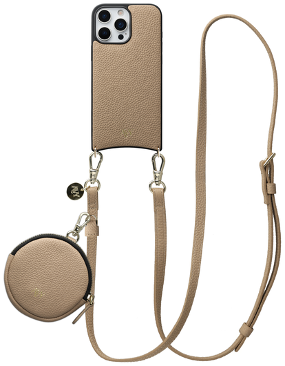 AVY Apple iPhone 16 Pro - Luxury Kit - Beige - Long Leather afbeelding 1