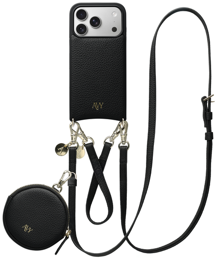 AVY Apple iPhone 17 Pro - Luxury Kit - Zwart - Leather Set afbeelding 1