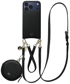 AVY Apple iPhone 17 Pro Max - Luxury Kit - Zwart - Leather Set afbeelding