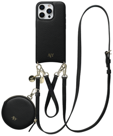 AVY Apple iPhone 16 Pro Max - Luxury Kit - Zwart - Leather Set afbeelding