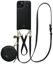 AVY Apple iPhone 14 / 13 - Luxury Kit - Zwart - Leather Set afbeelding