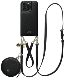 AVY Apple iPhone 14 Pro - Luxury Kit - Zwart - Leather Set afbeelding