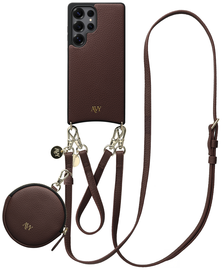 AVY Samsung Galaxy S25 Ultra - Luxury Kit - Chocolate - Leather Set afbeelding