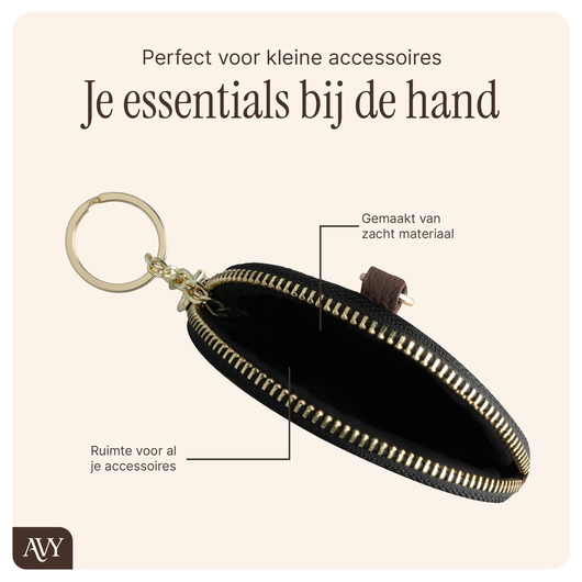 AVY Apple iPhone 17 - Statement Kit - Chocolate - Long Leather afbeelding 13