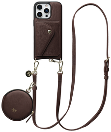 AVY Apple iPhone 16 Pro - Statement Kit - Chocolate - Long Leather