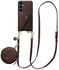 AVY Samsung S25 Plus / S24 Plus - Statement Kit - Chocolate - Long Leather