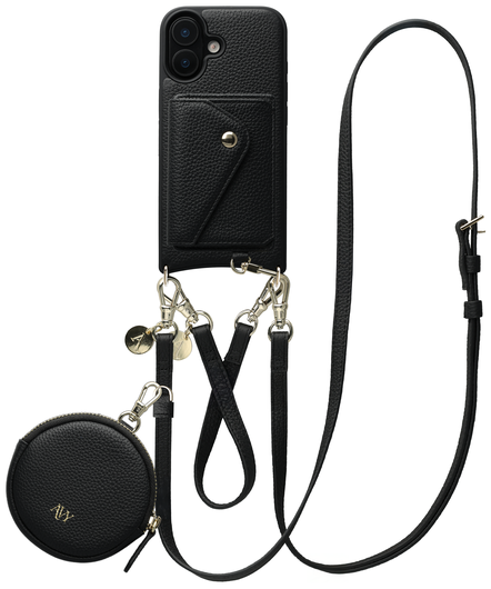 AVY Apple iPhone 16 - Statement Kit - Zwart - Leather Set afbeelding 1