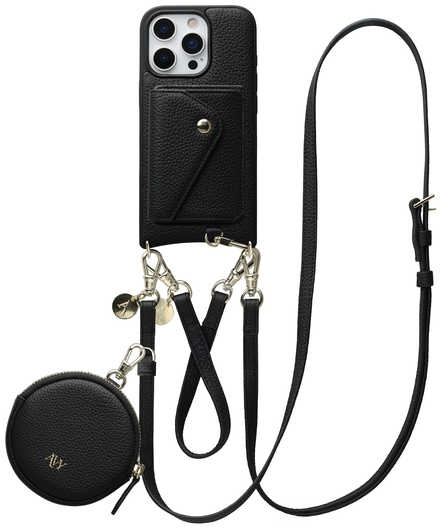 AVY Apple iPhone 16 Pro - Statement Kit - Zwart - Leather Set afbeelding 1