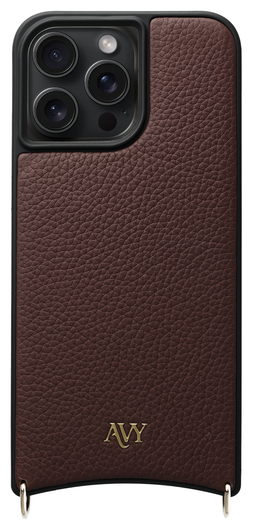 AVY Apple iPhone 15 Pro Max - Statement Kit - Chocolate - Leather Set afbeelding 14