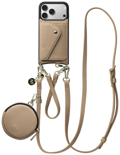 AVY Apple iPhone 17 Pro - Statement Kit - Beige - Leather Set afbeelding 1