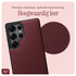 AVY Samsung Galaxy S25 Ultra - Statement Kit - Burgundy - Leather Set afbeelding 5