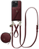 AVY Apple iPhone 14 Pro Max - Statement Kit - Burgundy - Leather Set afbeelding 1
